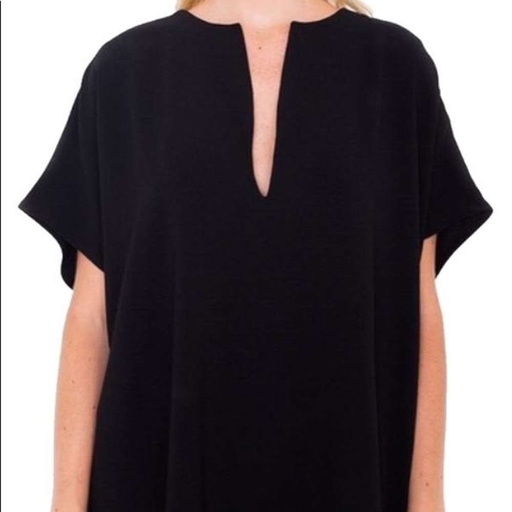 American Apparel Black Adia Mini Dress